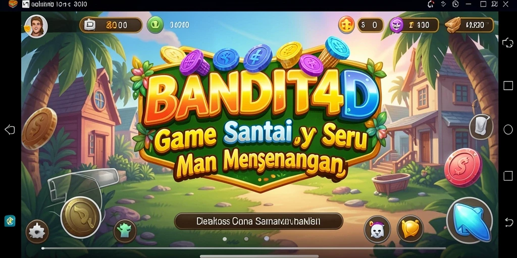Tangkapan layar gameplay BANDIT4D yang mengasyikkan dan penuh warna.