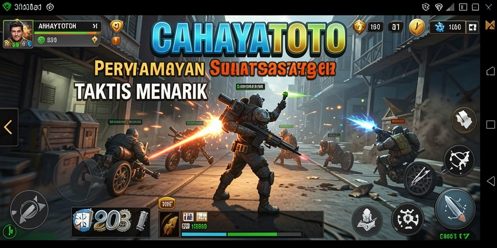 Tampilan gameplay CAHAYATOTO yang mendebarkan.
