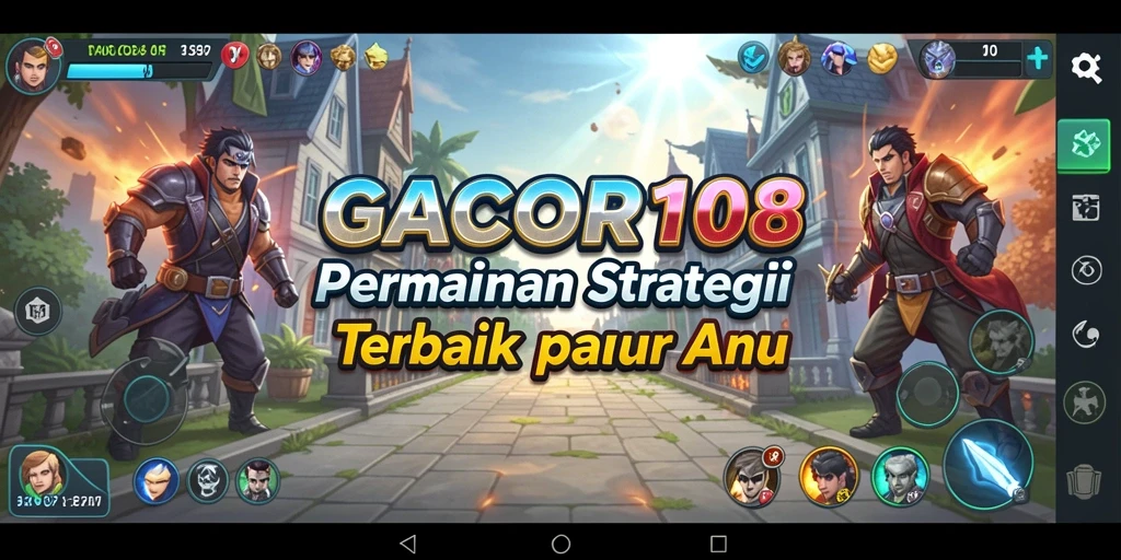 Tampilan menawan dari gameplay GACOR108 yang penuh strategi.