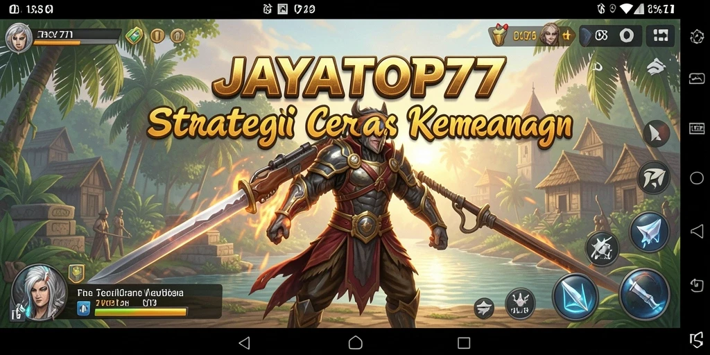 Tampilan gameplay <strong>JAYATOP77</strong> yang mendebarkan saat pemain menyusun strategi.