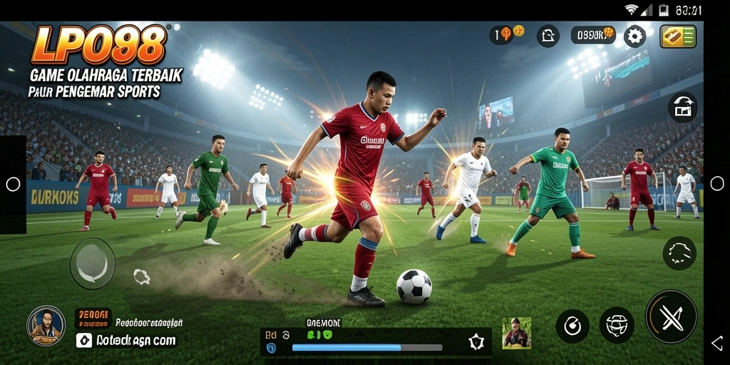 Tampilan gameplay menarik dari LPO88 yang menunjukkan aksi olahraga yang seru.