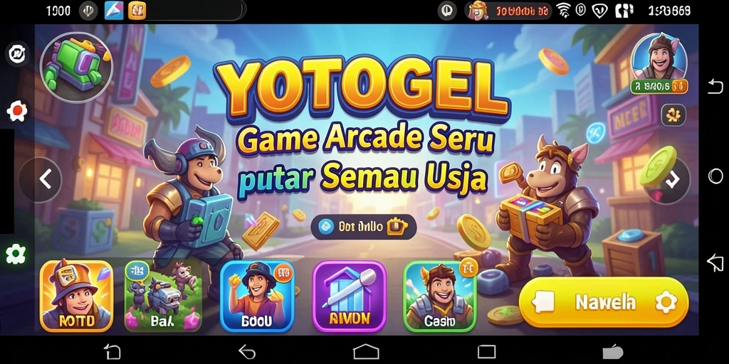 Tampilan gameplay YOTOGEL yang menarik dan dinamis.
